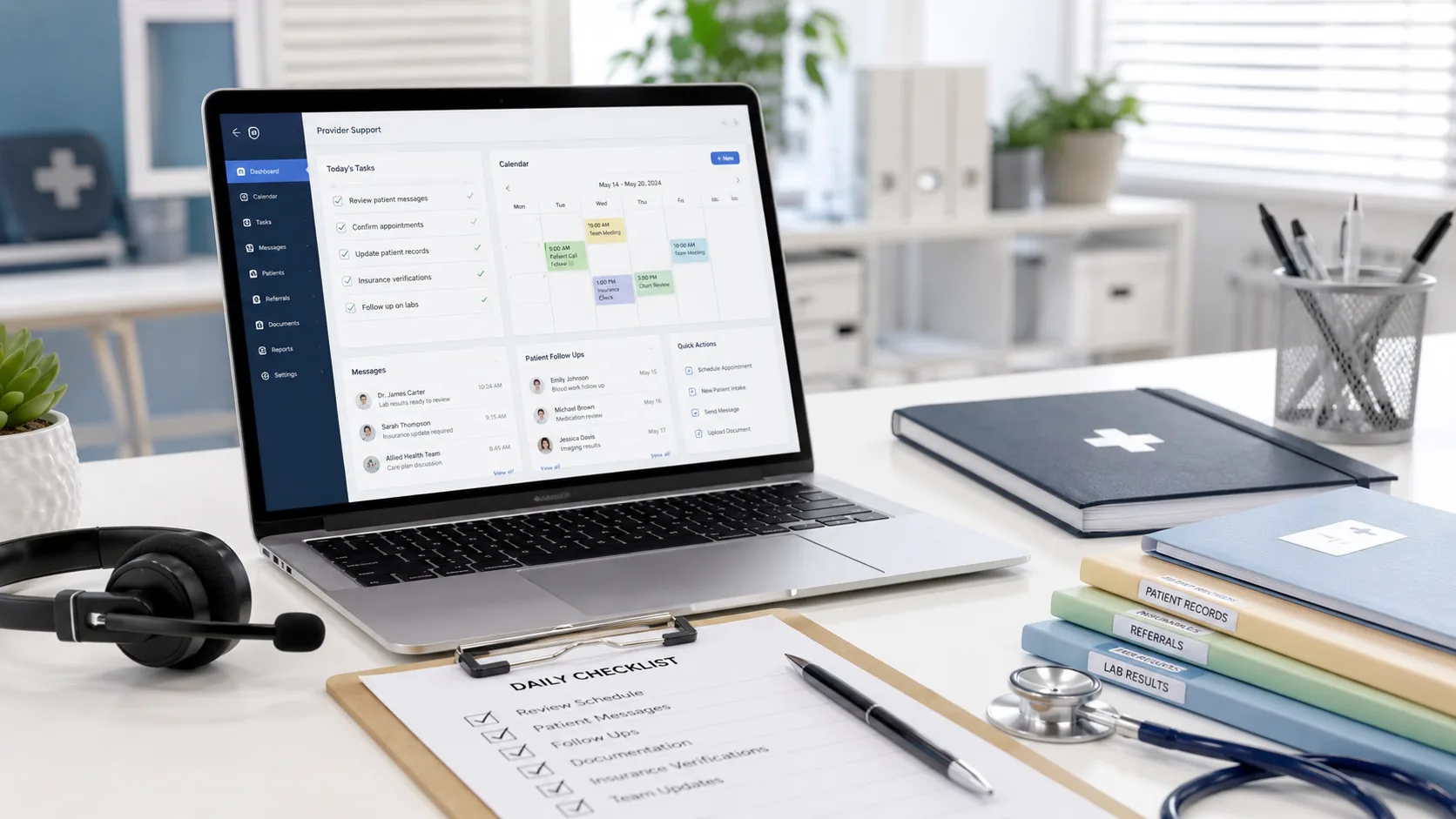 How a Medical Virtual Assistant Can Help Healthcare Professionals Stay Organized